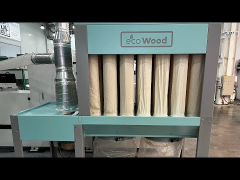 WoodTec FRK-3500 - пылеулавливающий агрегат woo13369, видео 2