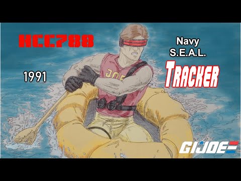 HCC788 - 1991 TRACKER - Navy S.E.A.L. - Vintage G.I. Joe toy review!