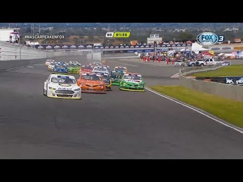 NASCAR PEAK México Series 2017. Autódromo Miguel E. Abed. Last Laps