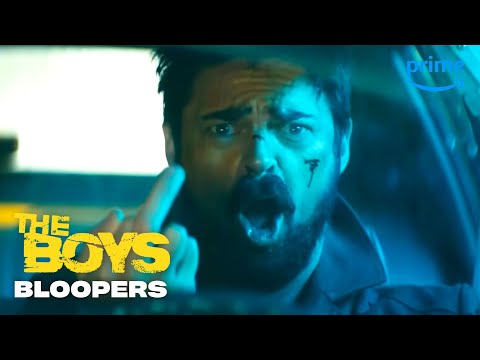 afbeelding The Boys Show Super Hero Bloopers | Prime Video
