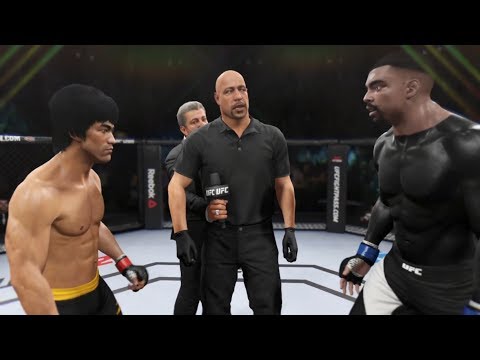 Bruce Lee vs. Black Panther (EA Sports UFC 2)