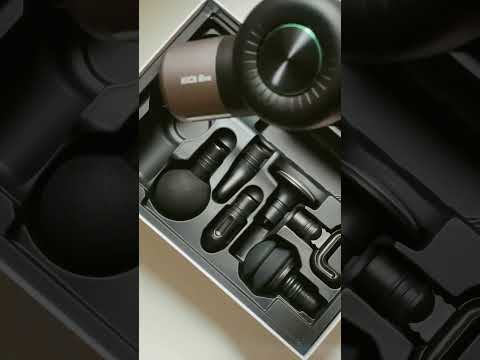 The foldable KiCA Evo Massage Gun.