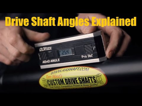Drive Shaft Angles Explained