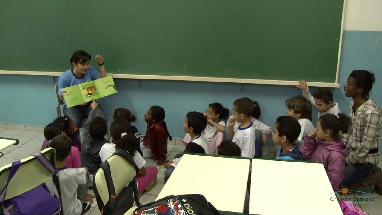 Projeto Crescer Lendo e Escrevendo - Atividade: Leitura em voz alta pelo professor