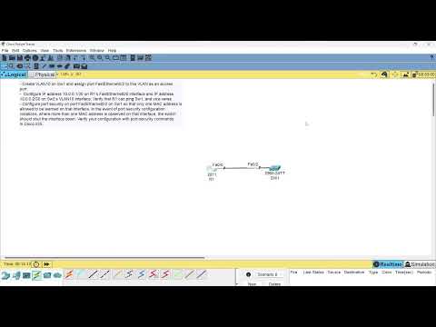 CCNA |  Cấu hình port-security | Lab 09