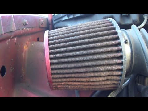 Dodge Caravan 3.8L Air box delete intake sound