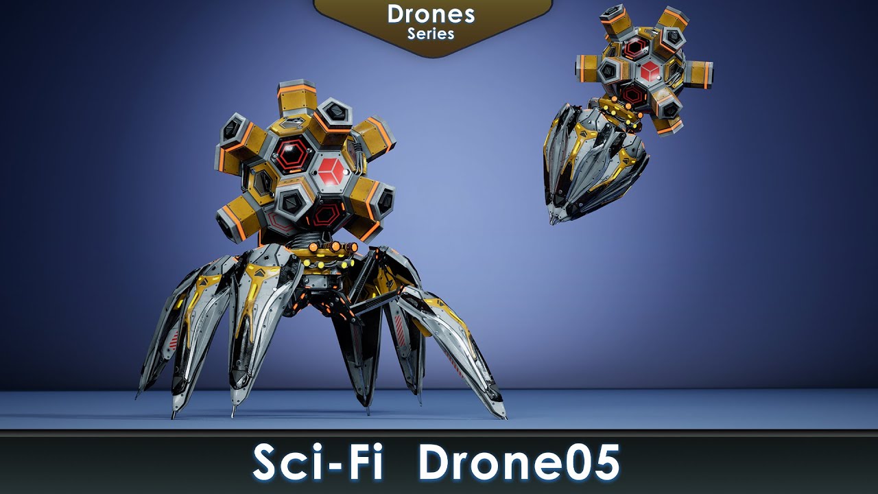 Preview: Sci-Fi Drone 05