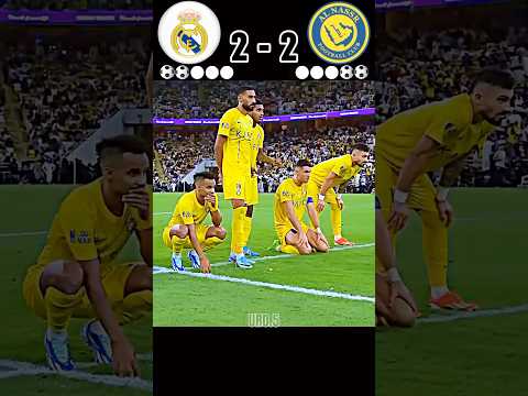 Real Madrid vs Al Nassar Penalty Shootout 2025