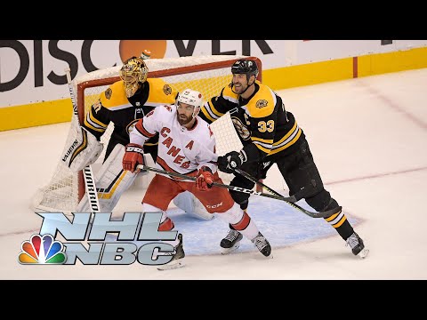 NHL Stanley Cup First Round: Hurricanes vs. Bruins | Game 2 EXTENDED HIGHLIGHTS | NBC Sports