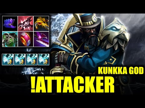 🔥 YOUR ADMIRAL IS ON BOARD - !Attacker - Kunkka - DOTA 2 Pro Game Highlights