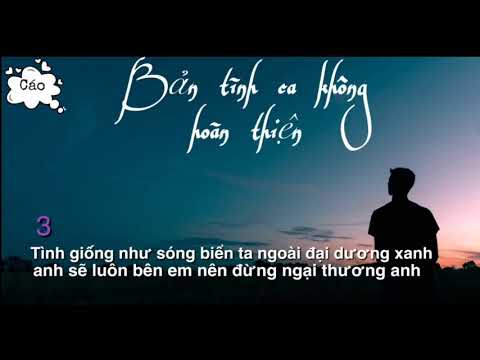 Karaoke || BẢN TÌNH CA KHÔNG HOÀN THIỆN || Beat