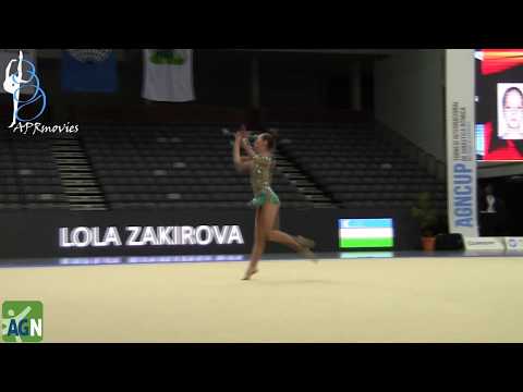 Lola Zakirova - UZB - Maças (Clubs) - Junior AA - AGN Cup 2018