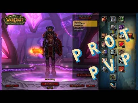 Melaniny - Prot Warrior PvP TBC (Part 1/2)