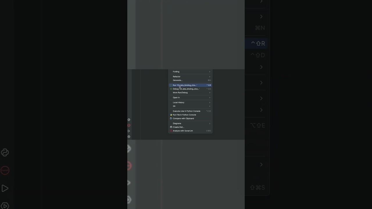 Weird Python: Late Binding Closures