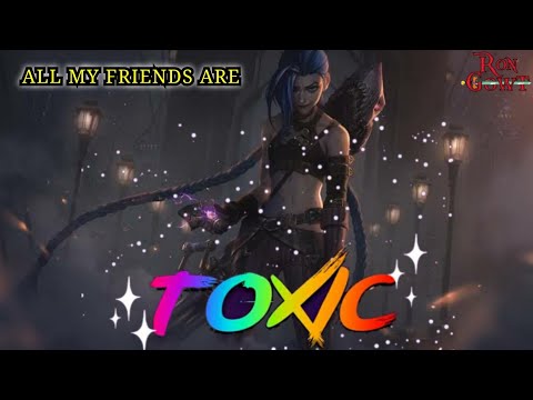 JINX VS EKKO // All My Friends Are Toxyc [Arcane - Edit]