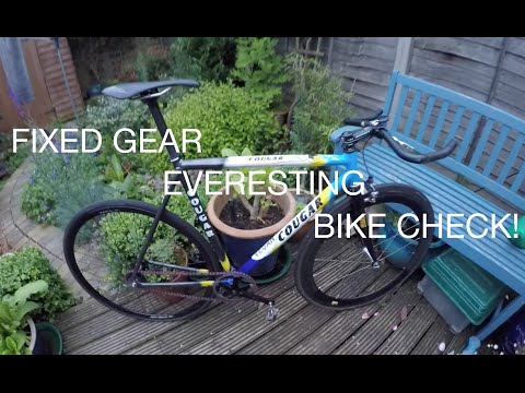 EVERESTING on a FIXED GEAR 🗻 Bike Check