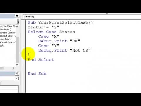 17 Excel VBA Macro   Your First Select Case