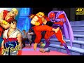 X Men Vs Street Fighter Ryu Ken Arcade 1996 4K 60FPS