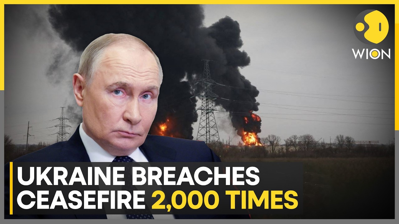 Russia & Ukraine Trade Fire & Barbs Breaching Orthodox Easter Ceasefire | WION News