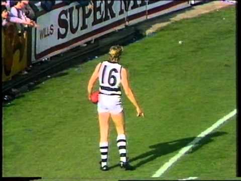 VFL Football Flashbacks: 1987 Geelong v North Melbourne R17 MCG