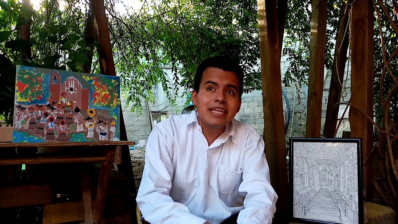 Oaxaca en dibujos, tradición hecha pintura.