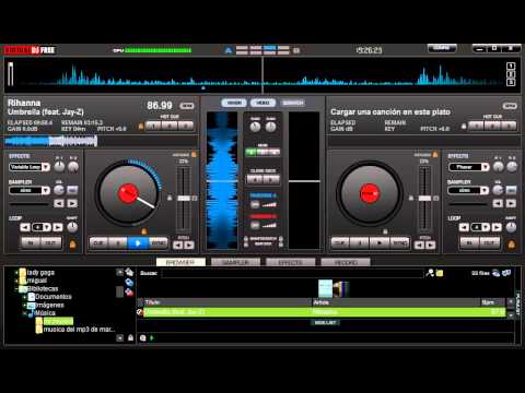 tutorial como poner el audio al reves en el virtual DJ home 7