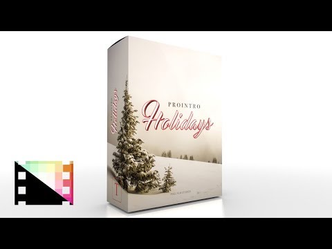 ProIntro Holidays - Professional Introductions for FCPX - Pixel Film Studios
