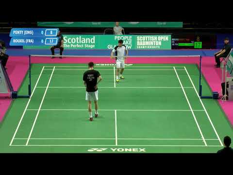 Men’s singles | Toby Penty (ENG) v Thomas Rouxel (FRA) | Scottish Open 2018 - Day 2