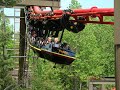 big bad wolf at busch gardens off ride front and back car pov