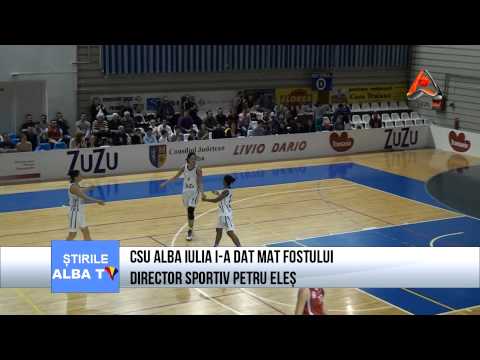 CSU ALBA IULIA I A DAT MAT FOSTULUI DIRECTOR SPORTIV PETRU ELES
