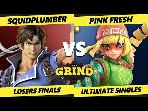 The Grind 206 Losers Finals - Pink Fresh (Min Min) Vs. Squidplumber (Richter) Smash Ultimate - SSBU