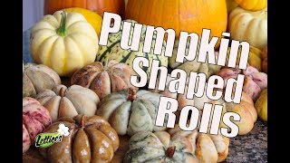 Pumpkin & Gourd Shaped Bread Rolls