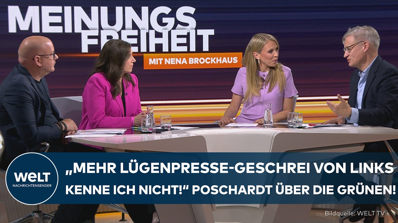 DIE GRÜNEN: Poschardt knallhart! „Wollen mehr Dialog und gehen dann bei X raus!“ | MEINUNGSFREIHEIT