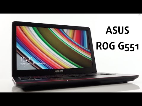 Asus Republic of Gamers G551 video review
