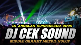 Download lagu DJ CEK SOUND TERBARU 2025 FULL BASS HOREG ANDALAN SUMBERSEWU 2025 mp3