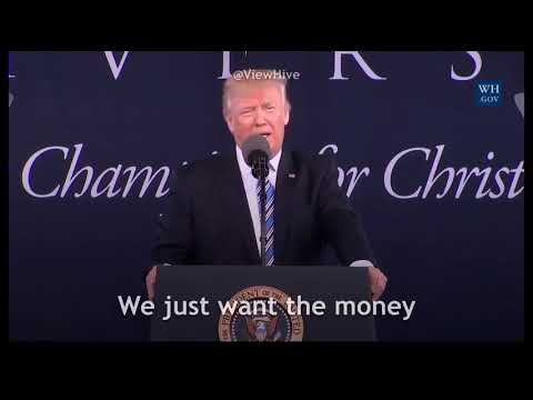 Donald Trump sings “This is America” cover by Donald Glover