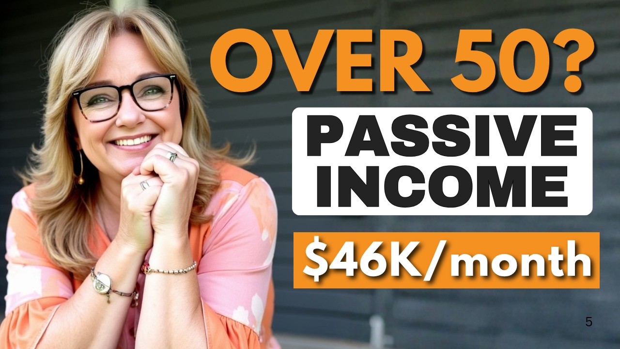 5 Easy Passive Income Streams for Beginners Over 50 (Work From Home)