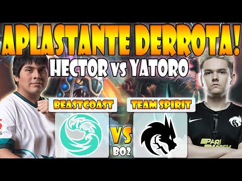 BEASTCOAST VS TEAM SPIRIT BO2[GAME 2]K1 HECTOR VS YATORO-THE INTERNATIONAL 10 - DOTA 2 PRO