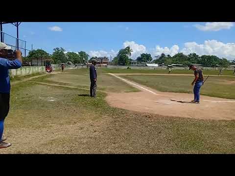 Copa de Béisbol al Baut en Santa Rita jiguani Granma 