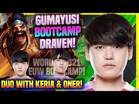 T1 GUMAYUSI DUO WITH T1 KERIA & T1 ONER IN EUW SOLOQ! - T1 Gumayusi Plays Draven ADC vs Twitch!