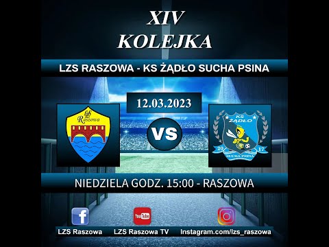 LZS Raszowa - KS Żądło Sucha Psina - 2:1 (1:1) - bramki - short - 12.03.2023 - A-KLASA