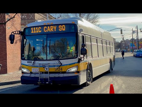 The Remaking! | Yoshi's Ride Series {S15-E03} - Riding the 111C 🚌 - {MBTA}