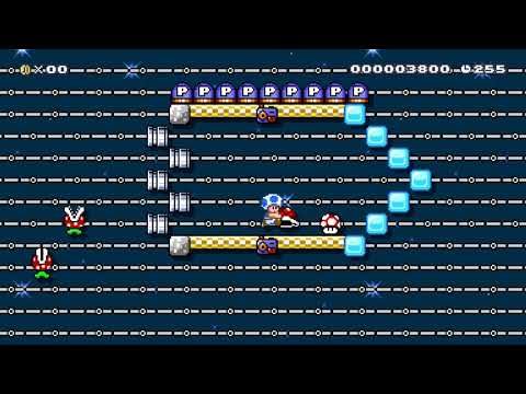 Spacerocket journey by S⍺𝛾υƞσ - Super Mario Maker 2 - No Commentary 1bz