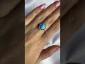 Серебряное кольцо с опалом 1.175ct