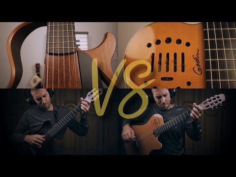 Yamaha SLG200N vs Godin | Silent Guitar Battle  🎸🌈