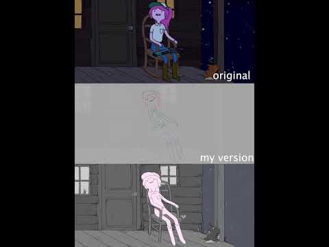 Princess Bubblegum being "less mean" (reanimate study process)