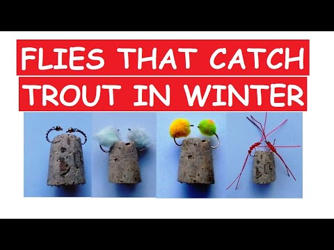 85. FLY FISHING WINTER TROUT FLIES for Stillwater Rainbow Trout UK