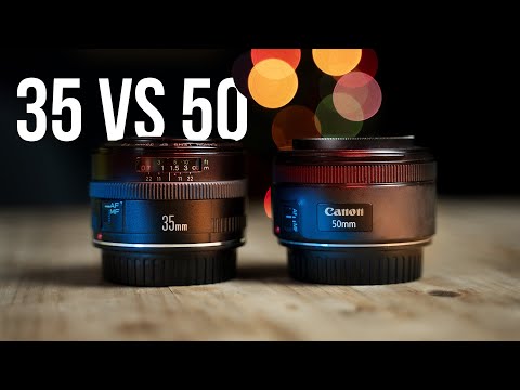 Which is Better: 35mm or 50mm - ONE Video to Understand ALL Differences