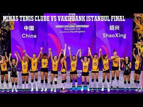 Minas Tenis Clube  VS Vakifbank Istanbul Fimal