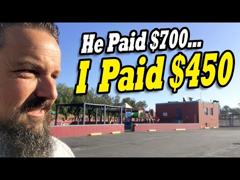 STORAGE WARS! HE PAID $700, but I PAID $450 for the locker at the abandoned storage auction